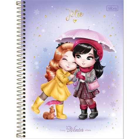 caderno da jolie|jolie tilibra.